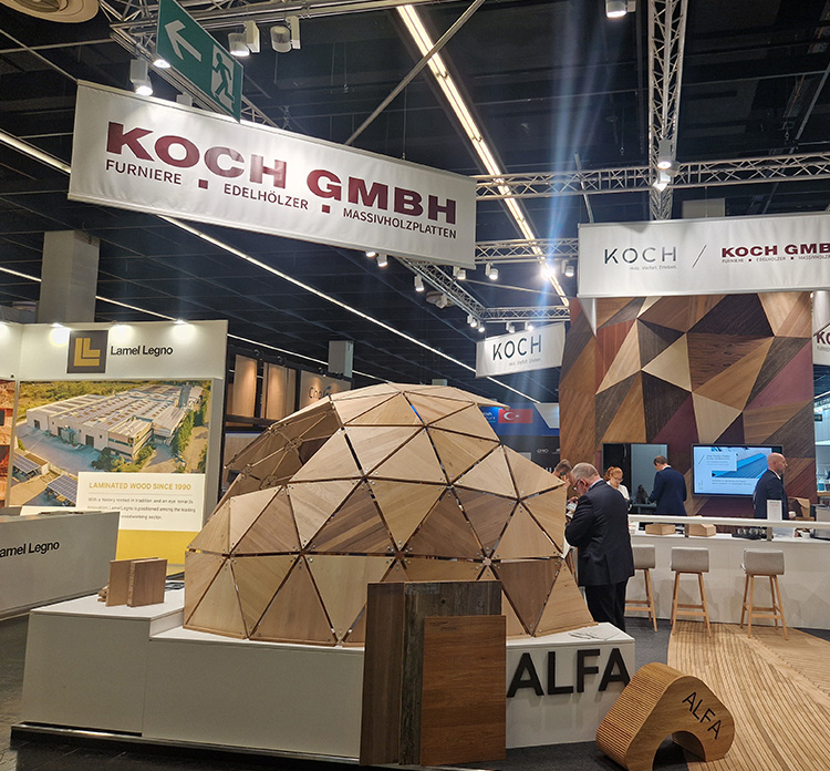 koch holz furniere interzum 2025 main